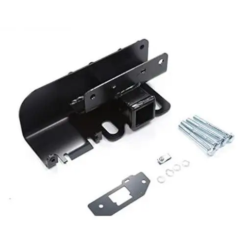 

MUMAREN Fit for 2021-2022 Bronco 2dr 4dr Trailer Hitch 2-Inch Receiver (Black, Steel)