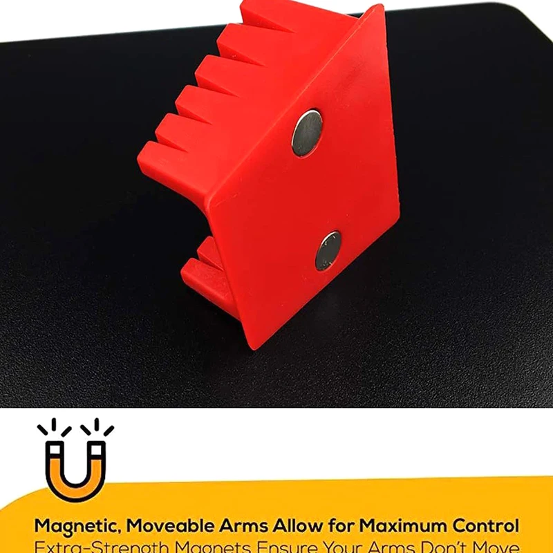 ABS Wire Fixture Bracket Welding Table Clamp Fixed Clamp Magnetic Welding Bench For Thick And Thin Wire Sodering Tools
