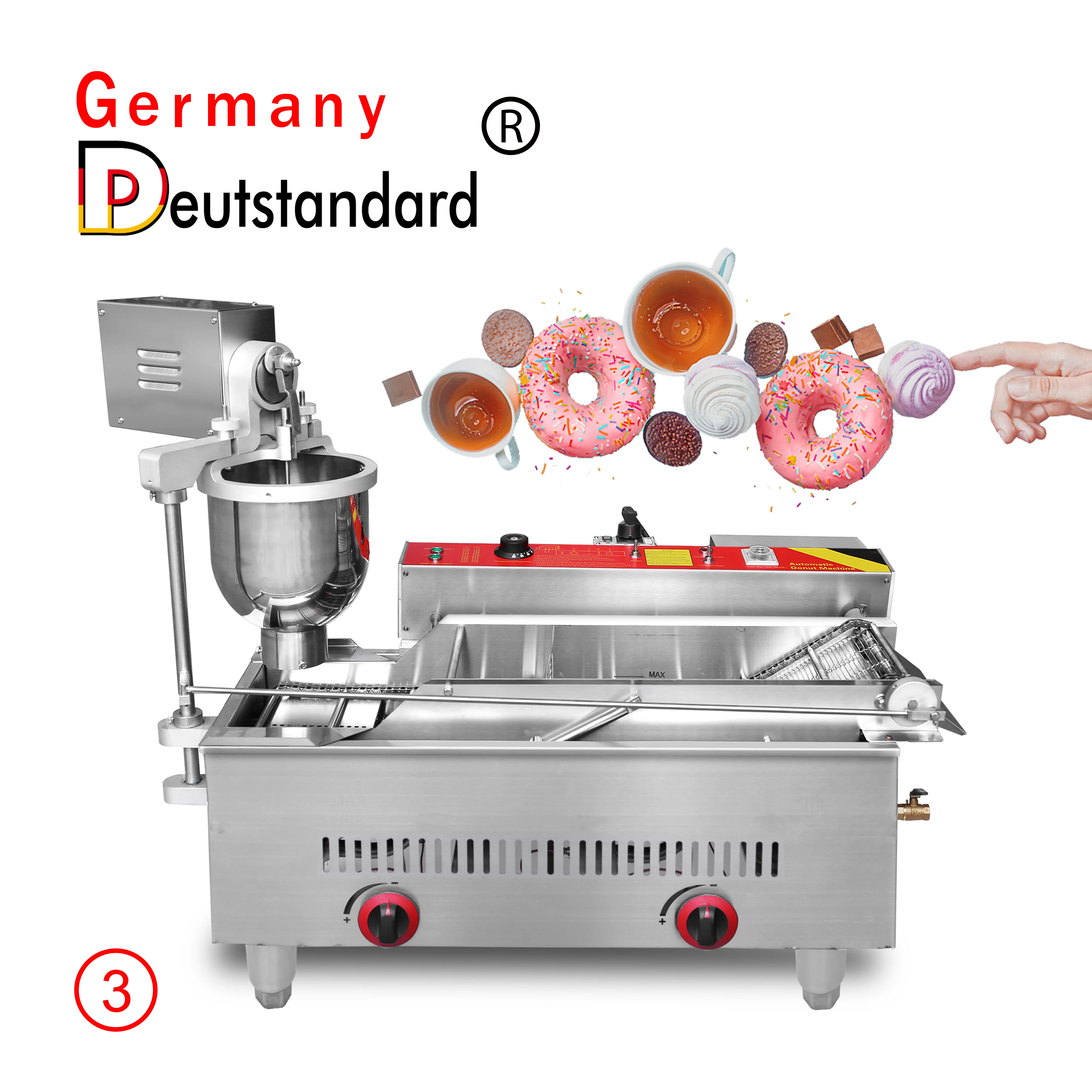 Professional Automatic Donut Machine With Gas - AliExpress 202216001