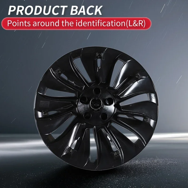4PCS Wheel Hub Caps Covers For Tesla Model Y 19 Inch