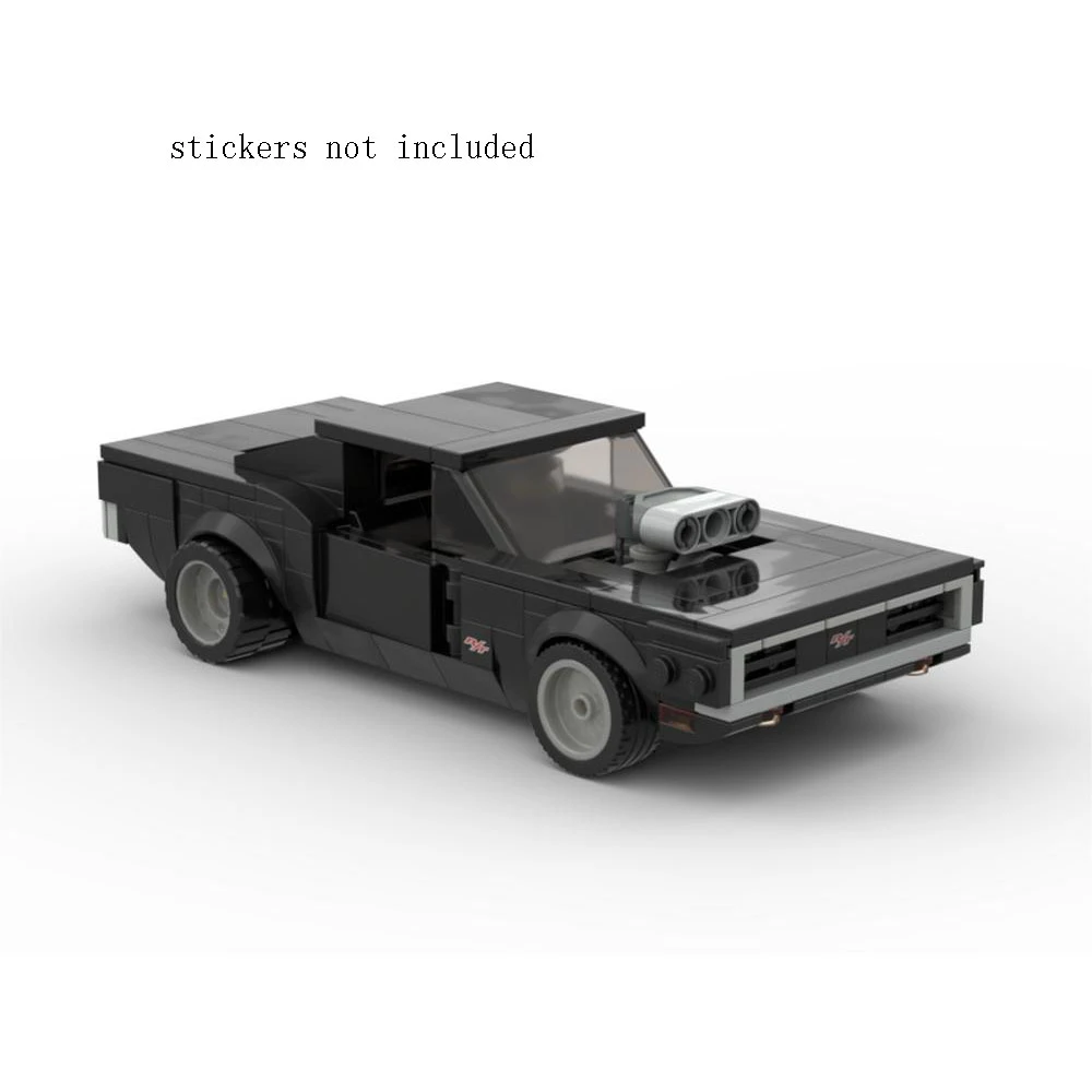 dodge charger lego moc