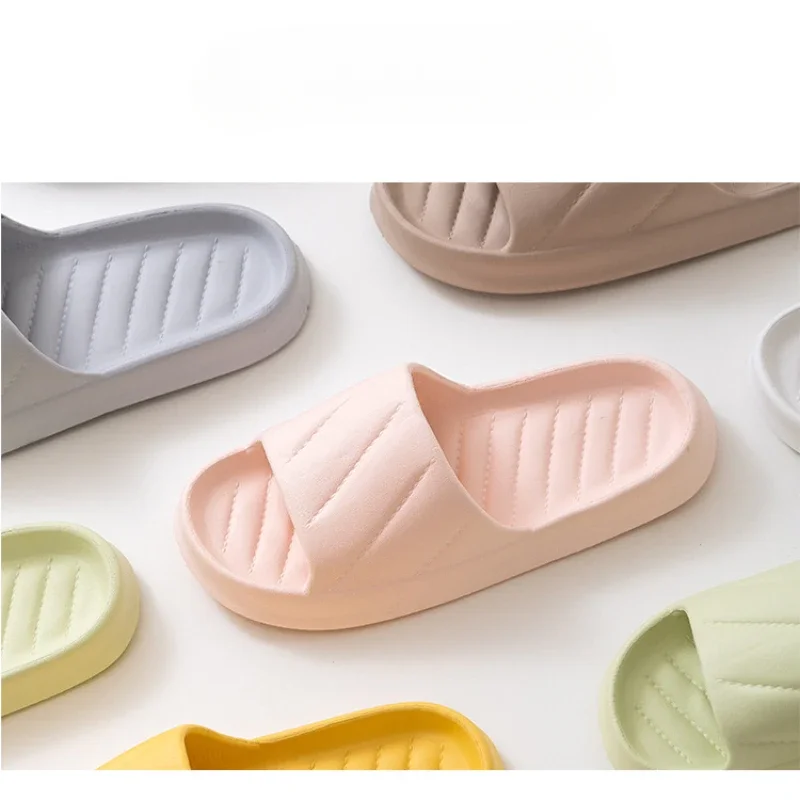Bath Couple Style Home Indoor Slippers Sandals Household Slippers for Women Summer Hotel Bathroom Leisure women sandals soft sole slippers