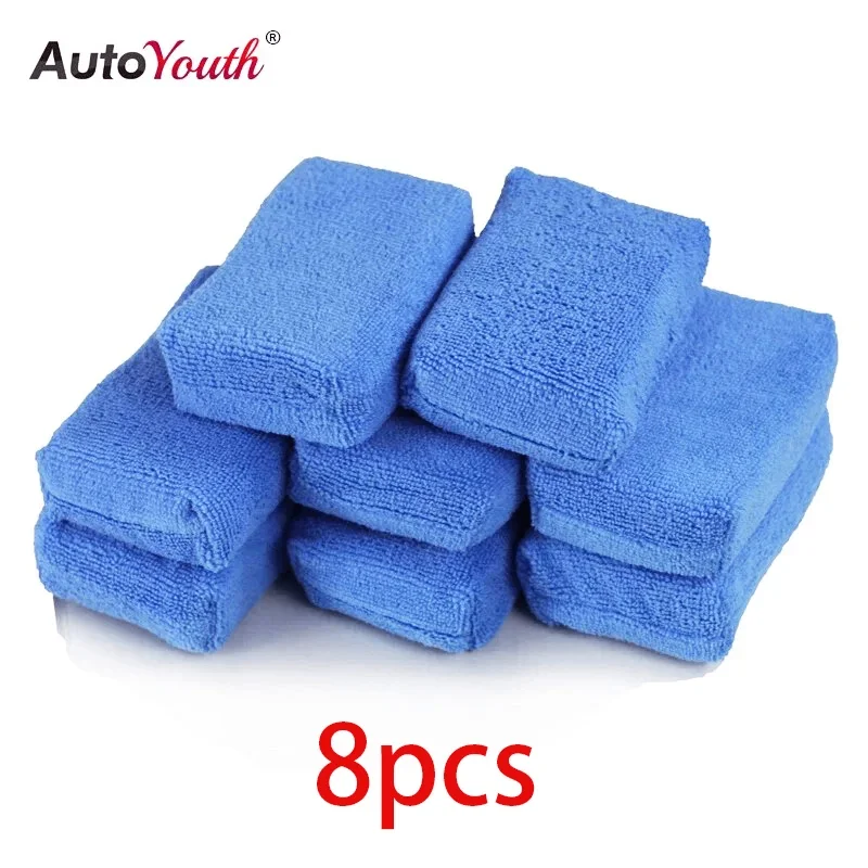 AUTOYOUTHMicrofiberCarCleaningApplicatorsCarWashingSponge