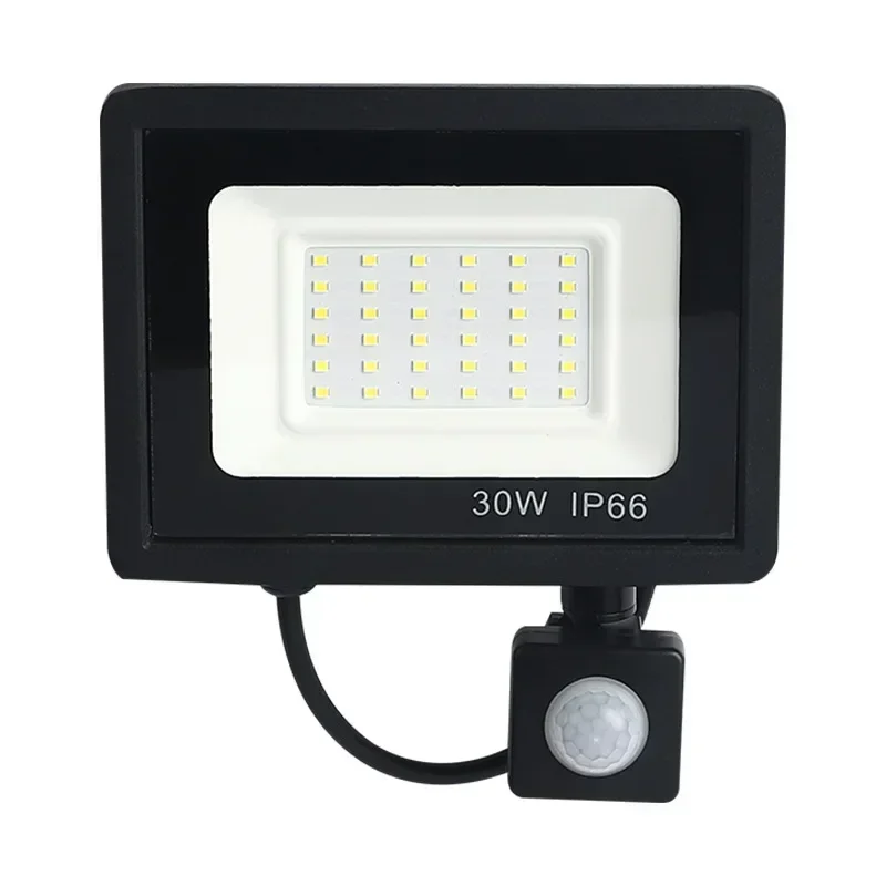 LED Flood Light With PIR Motion Sensor - Outdoor Security Light, Waterproof, 10W To 100W Options