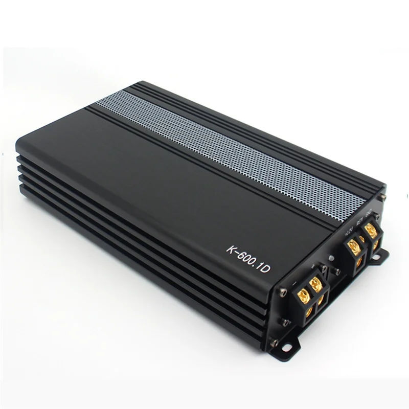 -A15I 싱글 채널 앰프 클래스 D 디지털 카 앰프 600W 고출력 카 앰프 카 오디오 개조 K-600.1D