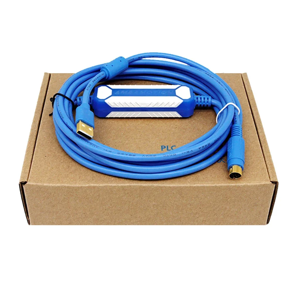 Cabo de Programação Plc para Schenider Modicon Twido Series Porta Usb Tsxpcx3030-c