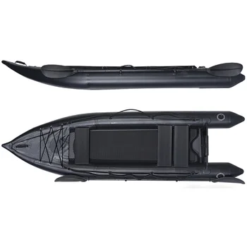 2-Person Inflatable Fishing Kayak w/ Aluminum Oars & Pump 1