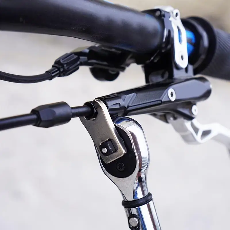 Bicycle 8mm Open-End Wrench With 1/4" Torque Adapter Steel MTBs Road Bike Hydraulic Disc Brake Lever Line Bolt Tool