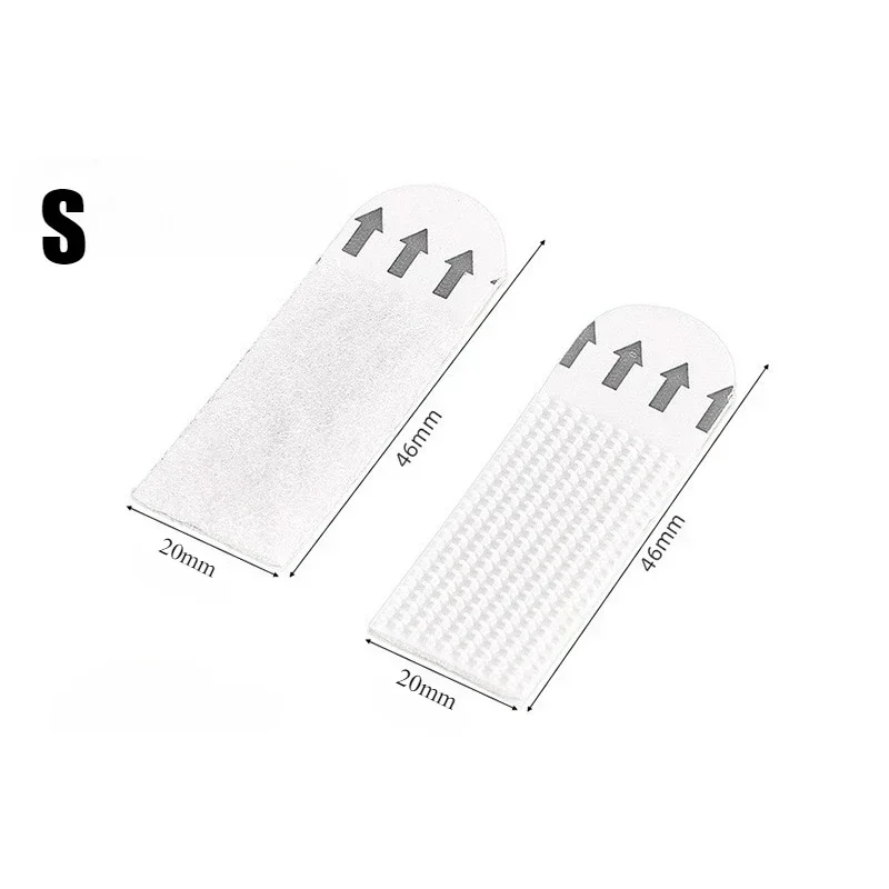 24pcs Tape Double Sided Strips Adhesive Hanging Mounting Picture Wall Stickers Sticky Removable Duty Heavy Pads Sticker Poster