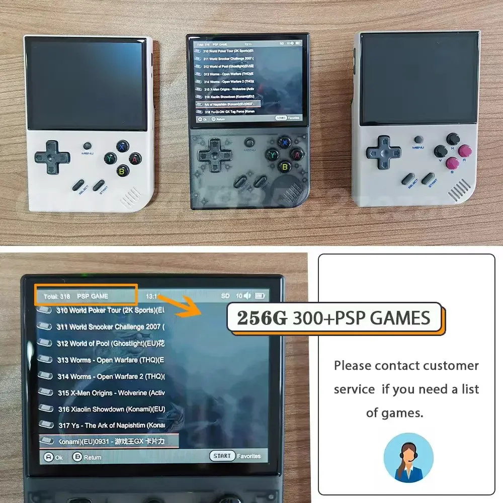 ANBERNIC RG35XX PLUS 256GB TF Card Preloaded Games Memory Card 300