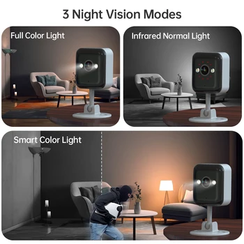 JOOAN 1080P Wireless IP Camera Outdoor Color Night CCTV Surveillance Camera 5X Zoom Wifi Security Camera Smart Home Baby Monitor 3