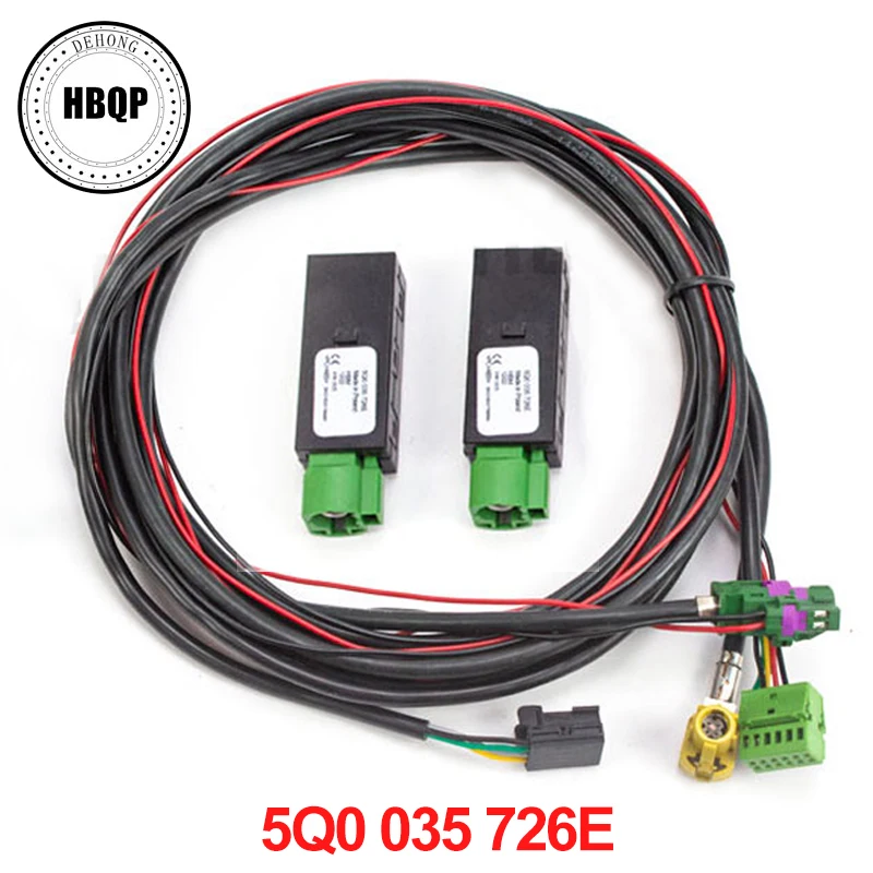 Per Vw Golf 7 Mk7 Vii Carplay Media Usb Aux Switch Mib2 Mdi Usb Ami Adapter Plug Socket 5Q0035726E 5 Q0 035 726 E