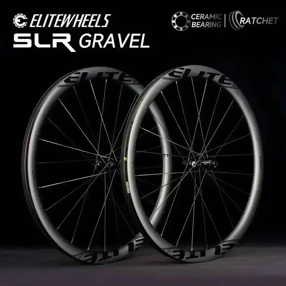 ELITEWHEELS SLR GRAVEL カーボンホイールセット ラチェットシステム