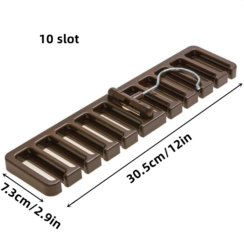 Rotating Wardrobe Organizer: Multifunctional Tie, Belt, and Scarf Hanger
