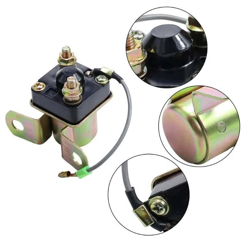 JD134 JD234 Starter Relay 12V/24V Starter Solenoid Relay Replacement for polaris ATV Blazer-Trail Boss-UTV-Big-Boss 250