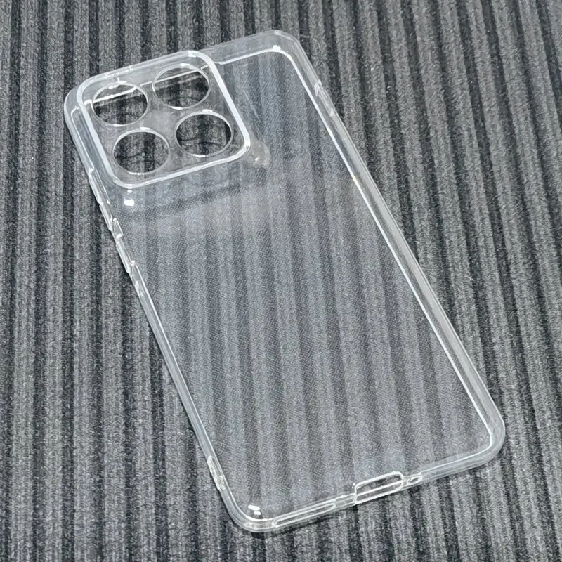Transparent TPU Silicone Phone Case – Clear Soft Protective Back Cover