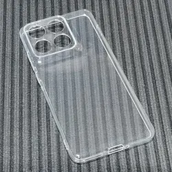 Transparent TPU Silicone Phone Case - Clear Soft Protective Back Cover (Moto edge 70)