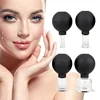 Black Vacuum Cupping Cups Set Rubber Head Glass Anti Cellulite Massage Medical Chineses Therapy Cupping Therapy Tool 3