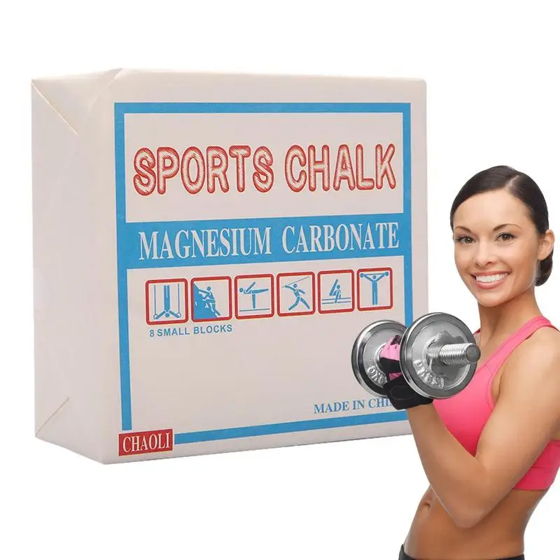 미끄럼 방지 마그네슘 파우더 블록 무게추 리프팅 덤벨, 체육관 장비, 스포츠 초크 블록, 스포츠 용품, 1 박스 