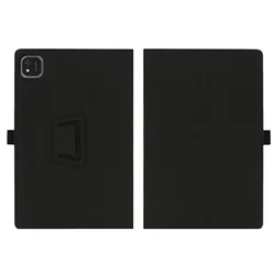 Premium PU Leather Magnetic Hand Strap and Case Cover for ODEA  S11 (Black)