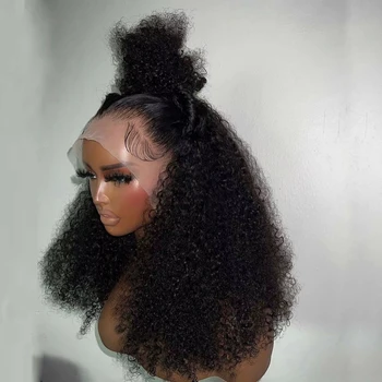 24 Inch Curly Human Hair Wig 13x6 Hd Lace Frontal Wig 13x4 Deep Wave Frontal Wig Water Wave Lace Front Wigs For Black Women 1