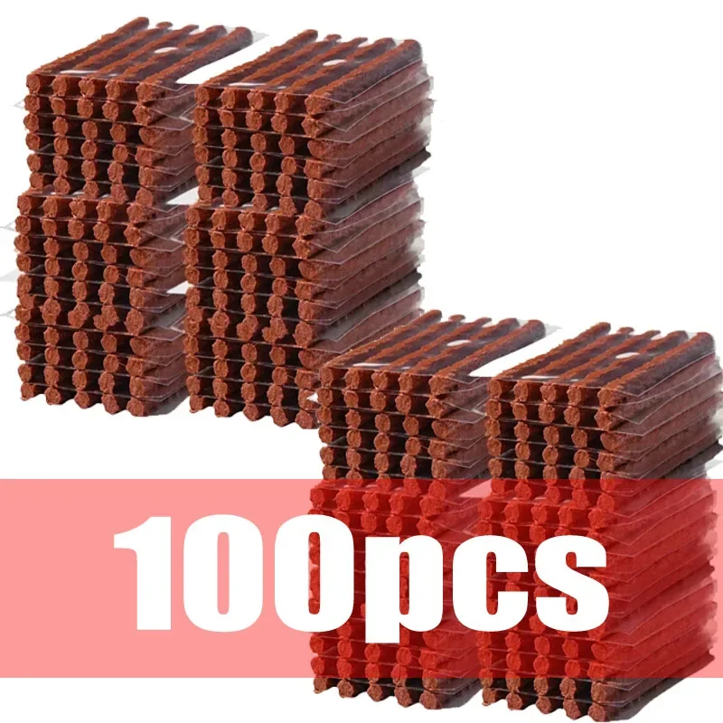 Tire Repair Strips Tubeless Rubber Stiring Glue Seals Image 7
