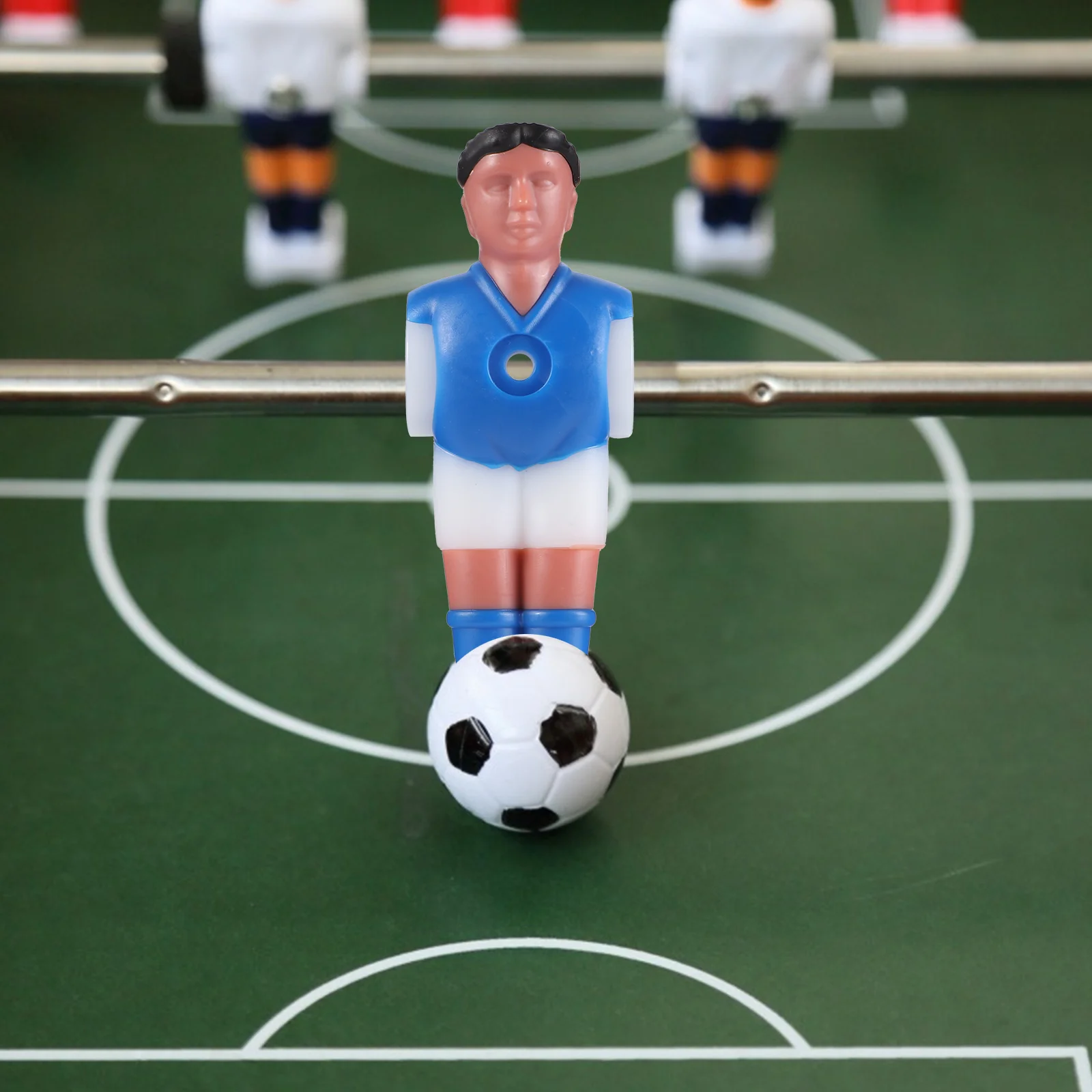 10 Pcs Tabletop Football Player Football Player Soccer Games Mini Humanoid Plastic Doll Table Machine Accessory