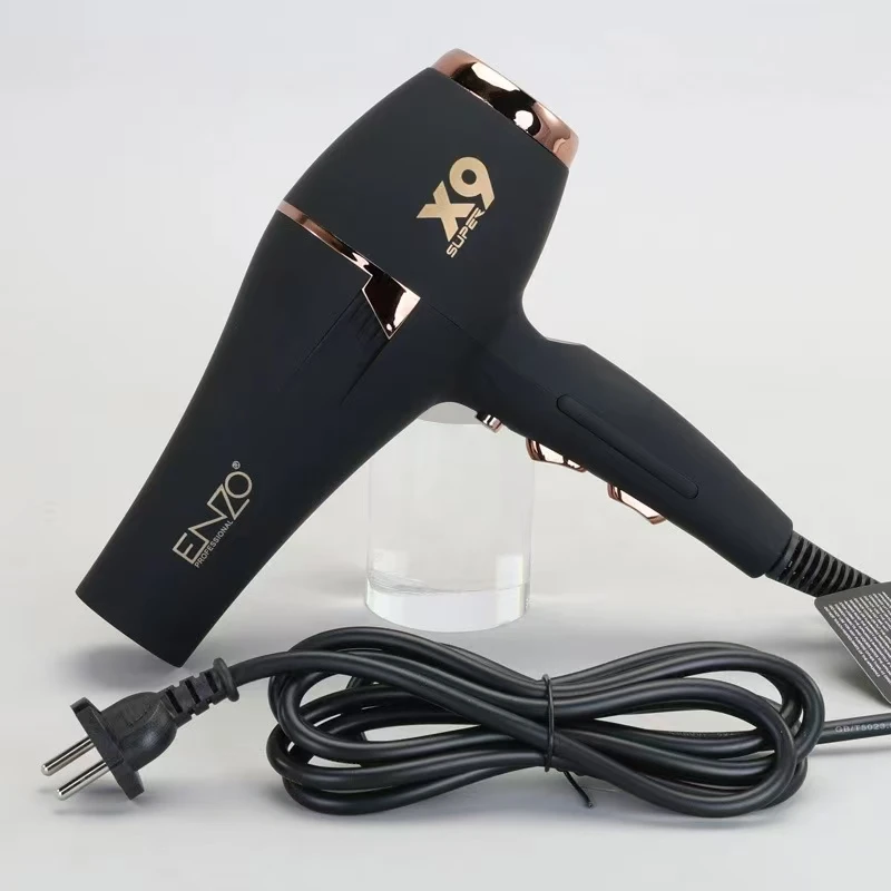 17000RPM High Speed 2800 Watt Powerful Negative Ion Styling Home Hairdresser Black Salon Hair Dryer 3