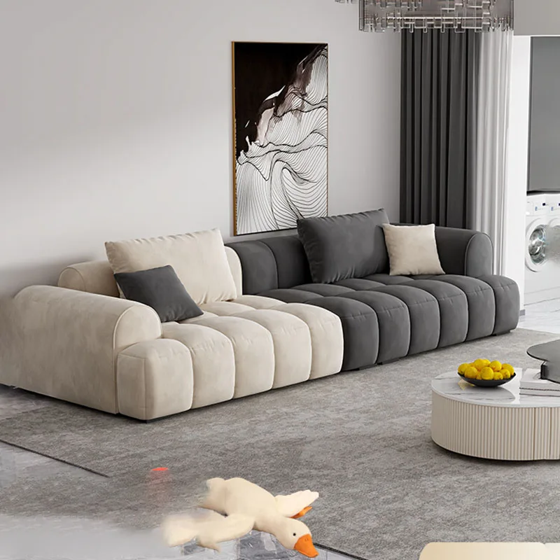 Funky Modular Sofa Japandi Modern Design Bean Bag Sofa Recliner Sectional for Nordic Hotel Furniture