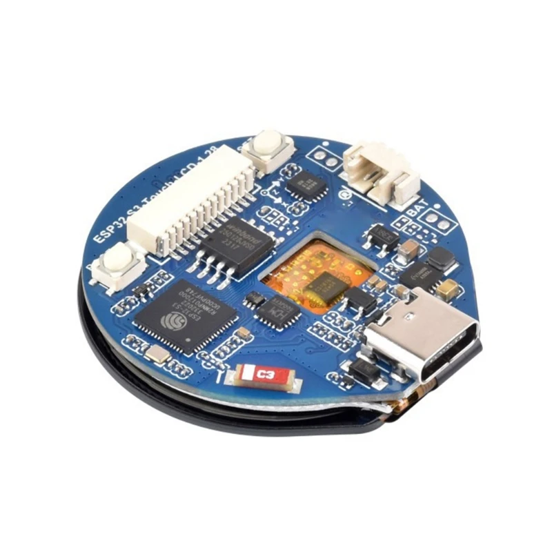 ���� LCD ���÷��� ��ũ�� ���� ���� ����, 65K ����Ʈ ���ӵ��� ���̷ν����� ���� ����, ESP32 S3, 1.28 ��ġ