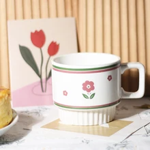 

Personality Vintage Mugs Coffee Cups Reusable Insulation Mugs Ceramics Personalized Gift Wedding Gift Kitchen Accessories