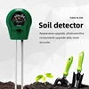 Reswat Analog 3-in-1 Professional Tools Soil Detector PH Moisture Sunlight Tester Sensor Kits Suitable For Gardens Farms 2