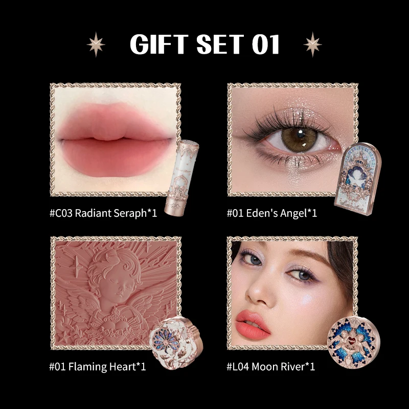 Flower Knows Little Angel Collection Makeup Gift Set