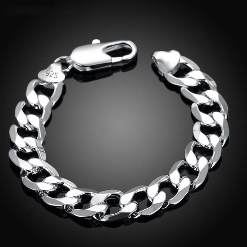 Bracelet élégance En Argent 925 - Bijou Fantaisie Pour Femme, Taille 77, Neuf Avec étiquettes
