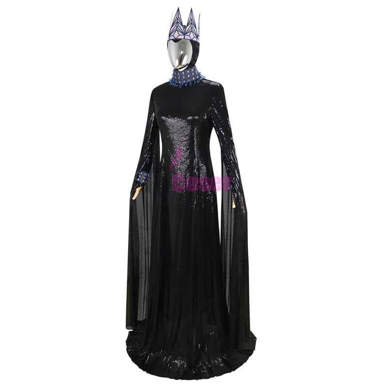 green emerald velvet dress Gothic elegant lady lace dovetail dress DW798 – DARK IN LOVE main image 0