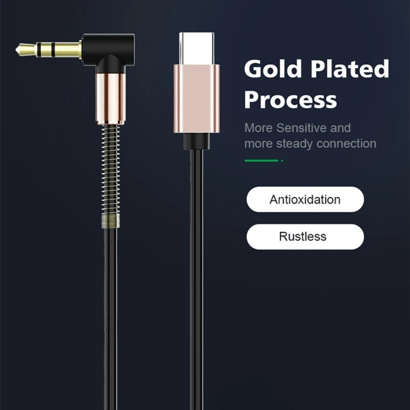 3.5mm  AUX  ڵ ׷  ̺-USB Type-C   ̺ USB  ̺  P0RC