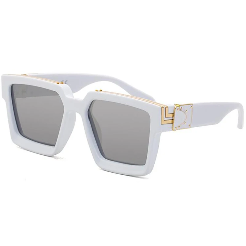 Large Frame Square Sunglasses Men Luxury Brand Designer Oversized