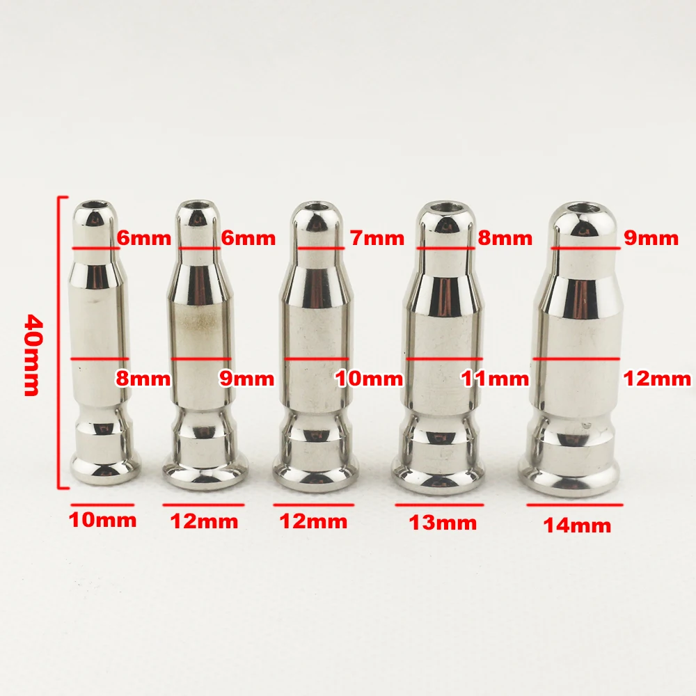 Stainless Steel Bullet Urethral Catheter Dilator Horse Eye Stimulation Male Masturbator Aldult Penis Plug Chastity Sex Toys