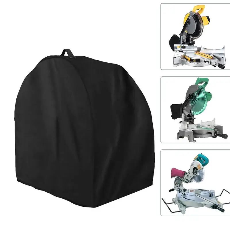 Miter Saw Dust Cover Water And Sun Protective Cover Machine Tools 28.3 X 24 X 28.3 Inch Oxford Cloth For Most Miter Saw