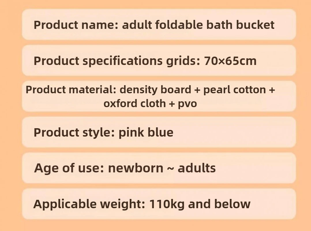 Portable Bathtub Folding Bath Bucket Adult Full Body Bath Bucket Installation-free Quick Opening Green Thickened 70*66 Household 5