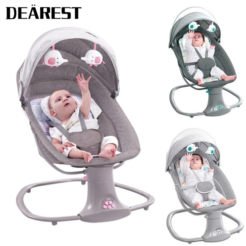 BabyElectricRockingChairMultifunctional3in1NewbornBabySwing0