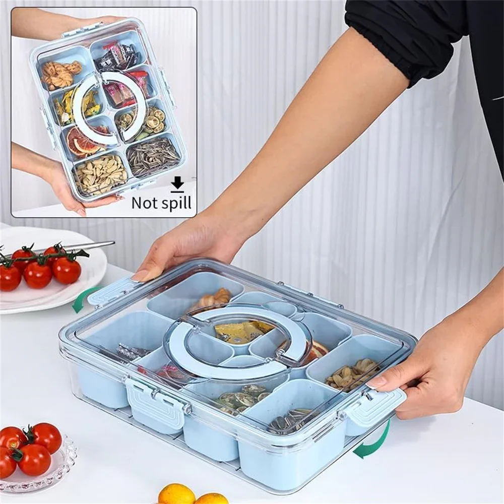 Bandeja Divisoria Amzcku Con Tapa Y Asa - Caja Para Aperitiv | Meses