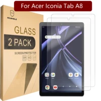 Mr.Shield Screen Protector compatible with Acer Iconia Tab A8 [Tempered Glass] [2-PACK] [Japan Glass with 9H Hardness] 1