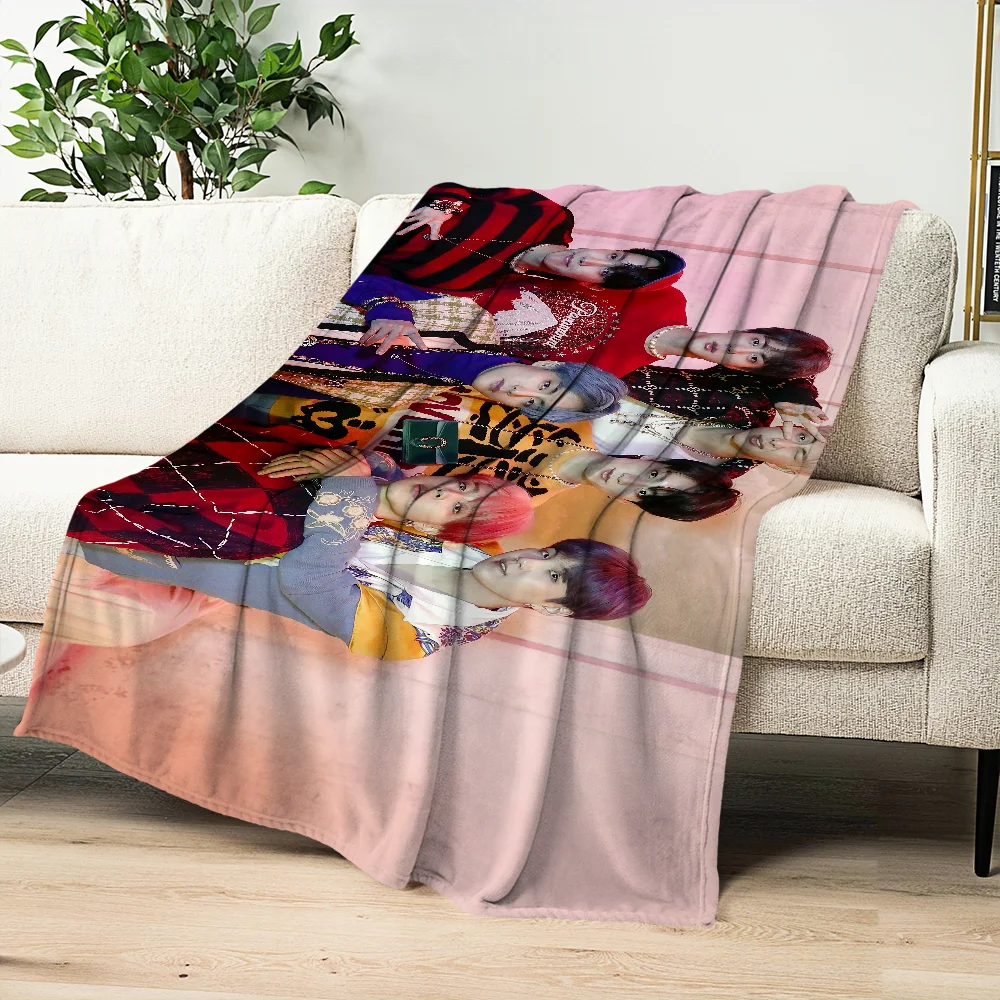 Kpop Boy Band B-B-T-S Wings Blanket Skin friendly comfort blanket suitable for sofa living room office bedroom travel and gifts 5