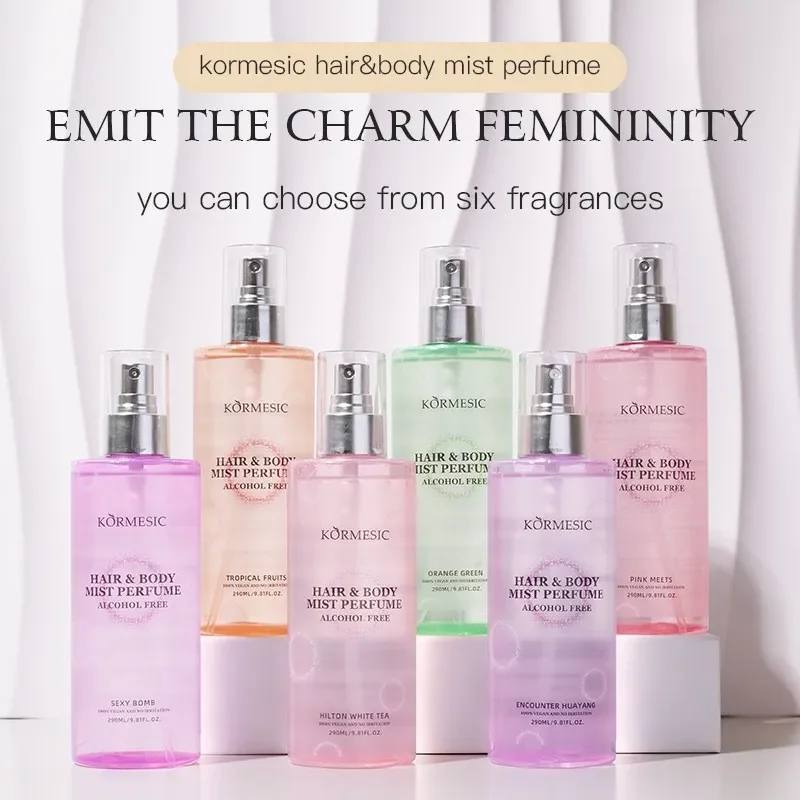 290ml Original Perfume Men's and Women's Body Spray Perfume Water Long Lasting Fresh Natural Fruity Air Freshener Deodorant
