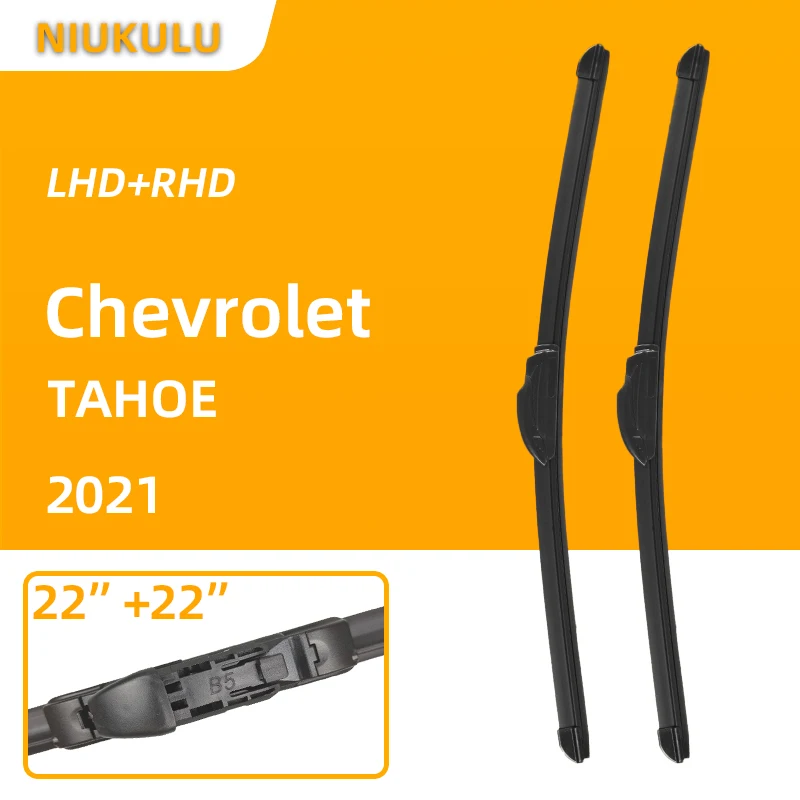 Car Windscreen Windshield Wiper Blades For Chevrolet TAHOE 2021 22"+22