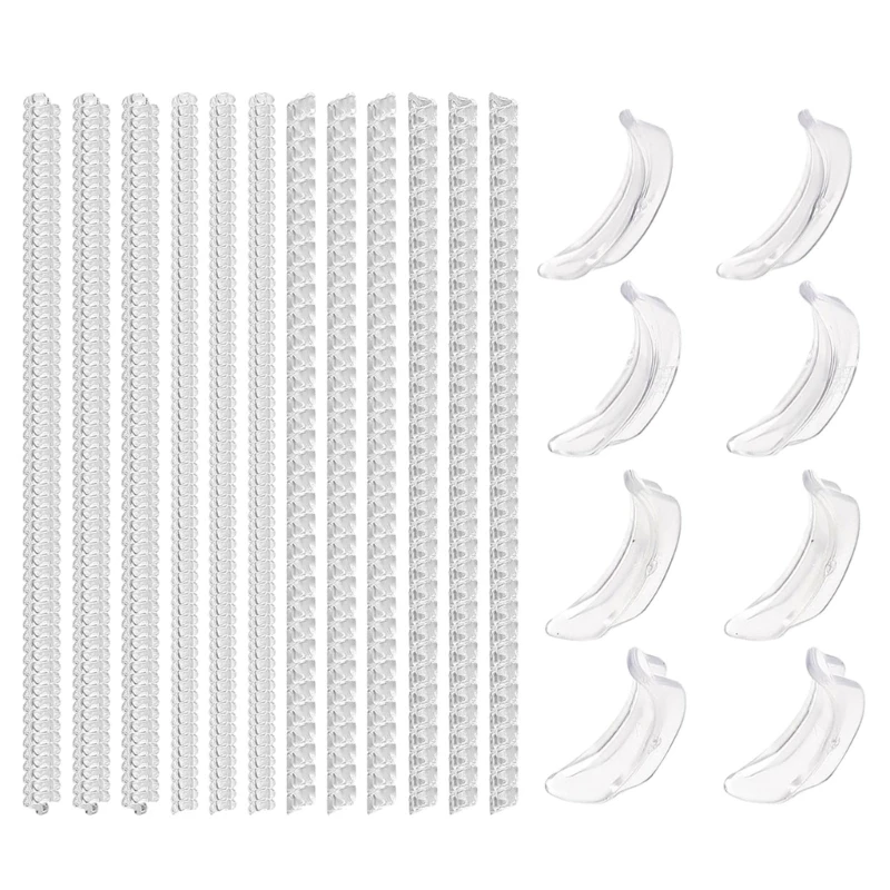 

Набор из 12/20 удобных силиконовых вставок для колец на пальцы, удобных регуляторов размера колец