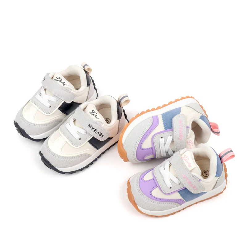 Spring and Autumn Children Casual Sports Shoes High Quality Anti Slip Walking Shoes for Girl Boy Cute Baby Prewalker Shoes BM16 5