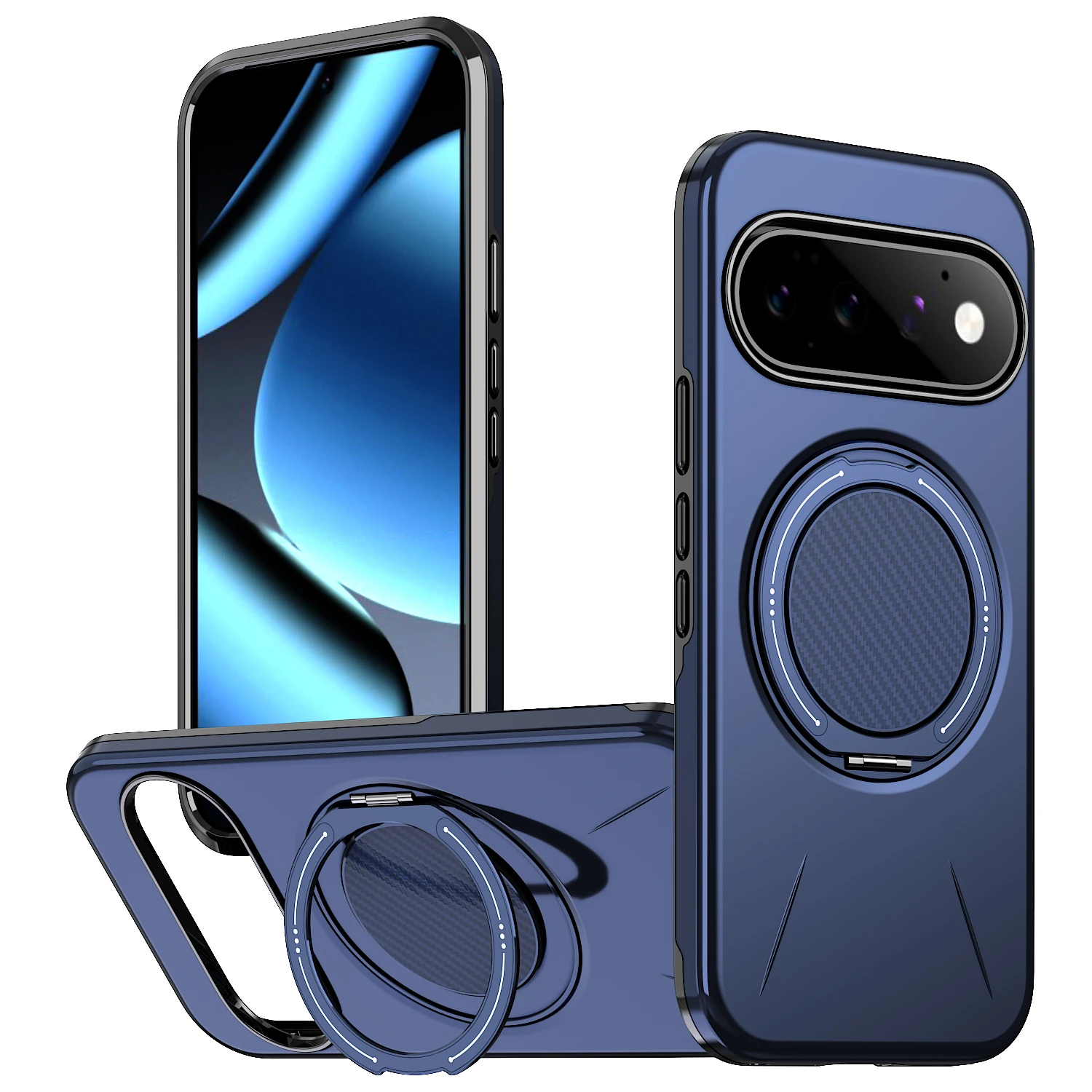 Ultimate 360° Magnetic Bracket Case with Magsafe Wireless Charging and Armor Protection