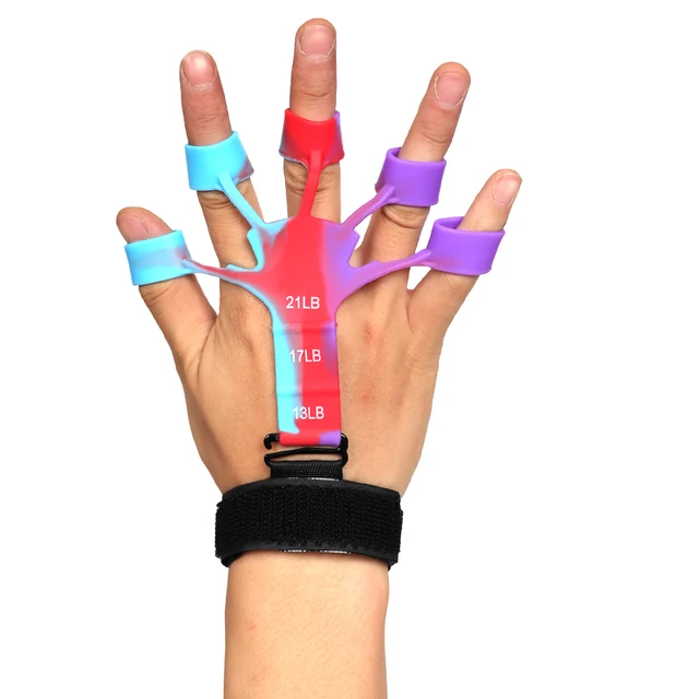 3-Resistance Hollow Hand Gripper - Finger/Wrist Trainer for Gym, Sports & Physical Therapy For Men and Women 4